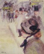 Pierre Renoir Place Clichy oil painting